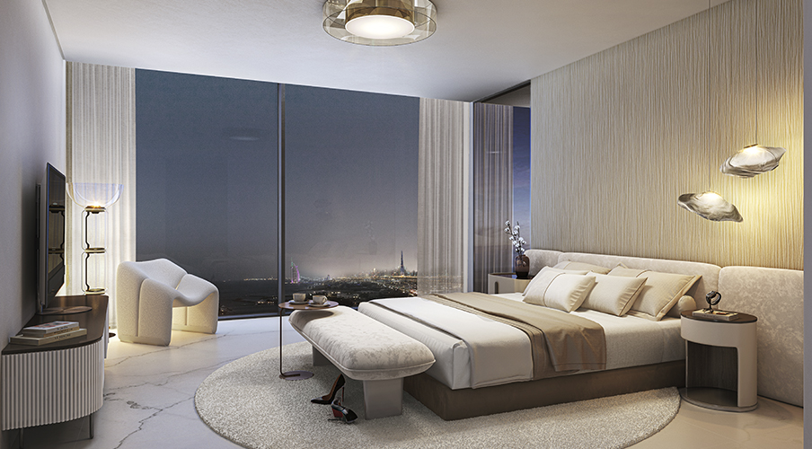 Nakheel BTR- Penthouse Bedroom